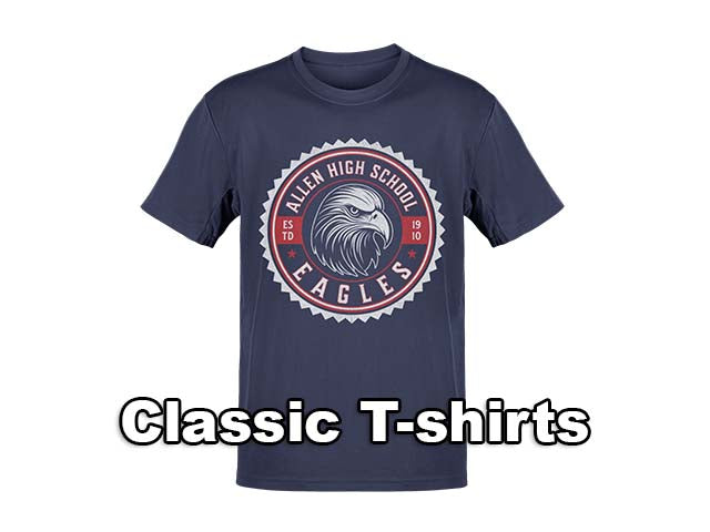 Classic Unisex T-shirts - Allen High School Eagles