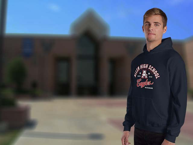 Allen High School Eagles Classic Hoodies