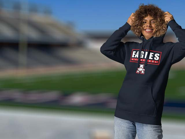 Allen High School Eagles Premium Hoodies 