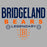 Close-up of Bridgeland High School Bears Premium Carbon Grey Hoodie 03