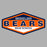 Close-up of Bridgeland High School Bears Sport Grey Classic Unisex Hoodie 09