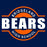 Close-up of Bridgeland High School Bears Classic Unisex Navy T-shirt 11