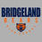 Close-up of Bridgeland High School Bears Premium Carbon Grey Hoodie 12