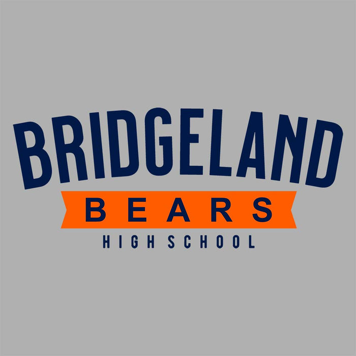 Close-up of Bridgeland High School Bears Sport Grey Classic Unisex Hoodie 21