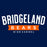 Close-up of Bridgeland High School Bears Premium Navy Unisex T-shirt 21