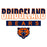 Close-up of Bridgeland High School Bears Unisex 3/4 sleeve Raglan T-shirt 23