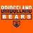 Close-up of Bridgeland High School Bears Classic Unisex Orange T-shirt 29