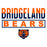 Close-up of Bridgeland High School Bears Unisex 3/4 sleeve Raglan T-shirt 29