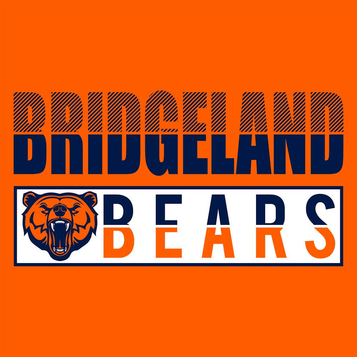 Close-up of Bridgeland High School Bears Classic Unisex Orange T-shirt 31