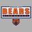 Close-up of Bridgeland High School Bears Sport Grey Classic Unisex Hoodie 49