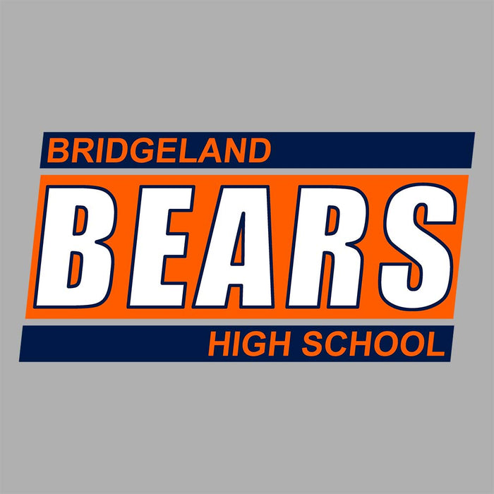 Close-up of Bridgeland High School Bears Sport Grey Classic Unisex Hoodie 72