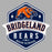 Close-up view of Bridgeland High School Bears Women's Grey T-shirt 209