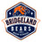 Close-up view of Bridgeland High School Bears Unisex 3/4 sleeve Raglan T-shirt 209