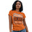 Woman wearing a Bridgeland High School Bears Women's Orange T-shirt 01