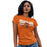 Woman wearing a Bridgeland High School Bears Women's Orange T-shirt 101