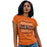 Woman wearing a Bridgeland High School Bears Women's Orange T-shirt 13