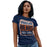 Woman wearing a Bridgeland High School Bears Women's Navy T-shirt 01