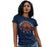 Woman wearing a Bridgeland High School Bears Women's Navy T-shirt 02