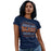 Woman wearing a Bridgeland High School Bears Women's Navy T-shirt 13