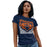 Woman wearing a Bridgeland High School Bears Women's Navy T-shirt 27