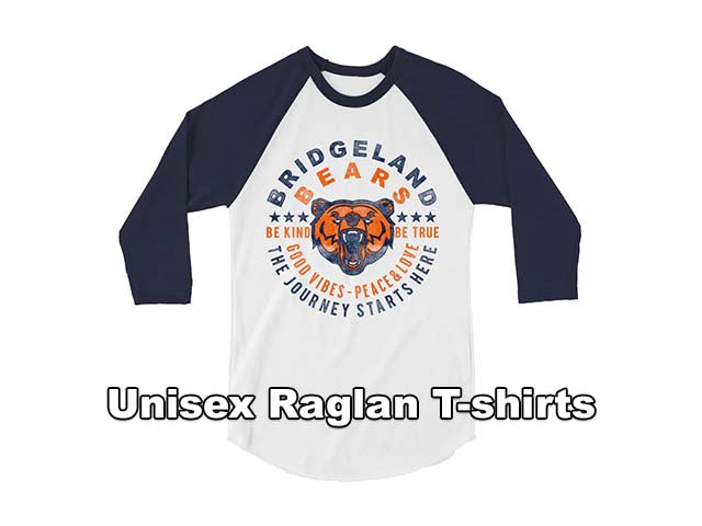 Raglan T-shirts - Bridgeland High School Bears