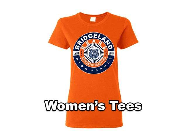 Women's T-shirts - Bridgeland High School Bears