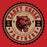 Zoomed-in view of Caney Creek High School Panthers Red Premium Unisex T-shirt 203