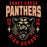 Close-up view of Caney Creek High School Panthers Women's Black T-shirt 204