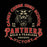 Close-up view of Caney Creek High School Panthers Black Premium Unisex Hoodie 206