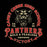 Close-up view of Caney Creek High School Panthers Women's Black T-shirt 206