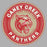 Close-up view of Caney Creek High School Panthers Carbon Grey Premium Unisex Hoodie 216