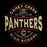 Close-up view Caney Creek High School Panthers Black Premium Unisex T-shirt 218