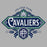 Close-up of College Park High School Cavaliers Classic Unisex Sport Grey T-shirt 205