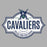 Close-up of College Park High School Cavaliers Premium Athletic Heather Unisex T-shirt 224