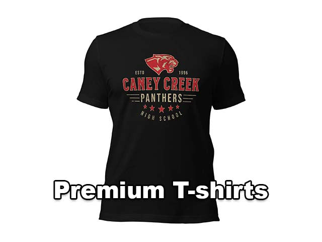 Premium T-shirts - Caney Creek High School