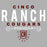 Close-up view of Cinco Ranch High School Cougars Classic Unisex Sport Grey T-shirt 003