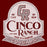 Close-up of Cinco Ranch High School Cougars Premium Maroon Unisex T-shirt 207