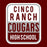 Cinco Ranch Cougars Maroon Unisex Hoodie 01