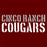 Cinco Ranch Cougars Maroon Unisex T-shirt 17