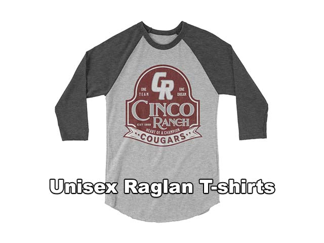 Raglan T-shirts - Cinco Ranch High School