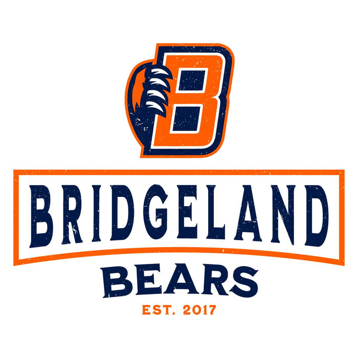 Bridgeland High School Bears Unisex 3/4 sleeve Raglan T-shirt 228