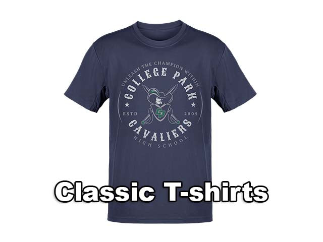 College Park High School Cavaliers Classic Unisex T-shirts