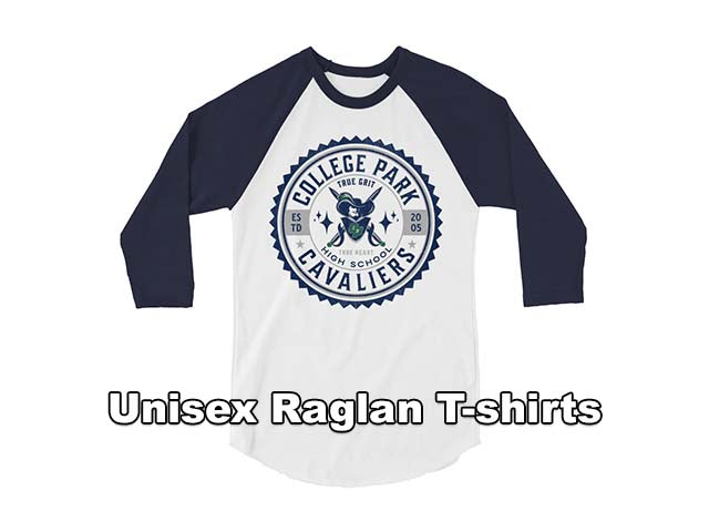 Raglan T-shirts - College Park High School