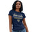 Woman wearing a Klein Collins High School Tigers Navy Women's T-shirts 23