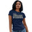 Woman wearing a Klein Collins High School Tigers Navy Women's T-shirts 32