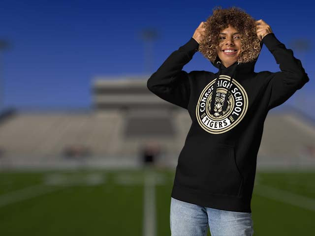 Conroe High School Tigers Premium Hoodies All Products Page
