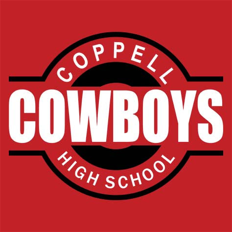 Coppell High School Women's Red T-shirt 11