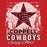 Close-up view of Coppell High School Cowboys Red Classic Unisex T-shirt 202