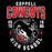 Close-up view of Coppell High School Cowboys Black Classic Unisex T-shirt 204