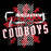 Close-up of Coppell High School Cowboys Black Classic Unisex T-shirt 210